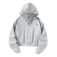 thumbnail image 3 of Sudadera con capucha para mujer, sudadera de manga larga, suéter creativo de ropa de otoño para caminar, salir por la noche y desplazarse S, 3 of 8