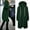 Army Green, variant on Black and Friday Clothing Sales Idoravan Trench Coats for Women Plus Size Fashion Woman Long Sleeve Open Front Loose Outerwear Solid Zipper Coat Tops Pockets Blouse Orange S