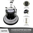 13" Heavyduty MultiFunctional Floor Buffer Polisher Machine Clean