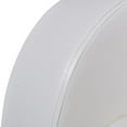 thumbnail image 4 of vidaXL Canapé Inclinable Home Cinéma 2 Places en Similicuir Blanc, 4 of 5