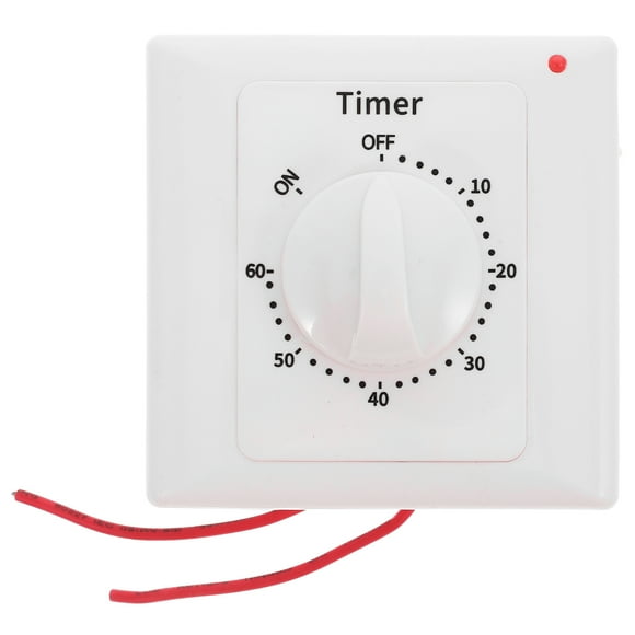 Time Control Switch for Indoor Use Mechanical Timer Switch for Lights with Timer Outlet Timer for Electrical Appliances Smart Timer Function Included