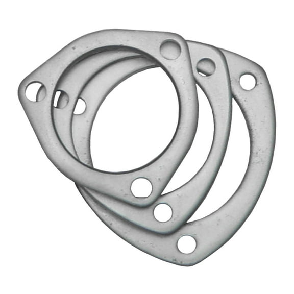 Pypes Performance Exhaust HVF16S Exhaust Flange; 3.5 in.; Hardware Not Incl.; Natural 304 Stainless Steel;