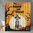 thumbnail image 2 of Trick or Treat Labrador Retriever Needs Candy Happy Halloween Night Shower Curtain Lab Dog Lover Gifts Waterproof Bathroom Bathtub Curtain - 02020, 2 of 5