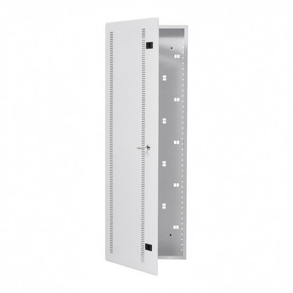 Structured Media Center, 42-Inch Recessed Media Box with Cable Management for Home Wiring, Electrical Media Enclosure