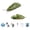 Green, variant on Mini 2.4G RC Speed Boat, 360° Stunt & Diving Action, Colorful LED Lights, Water Ball Play, Small Electric Boat for Pool and Lakes (Green)