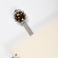 thumbnail image 2 of Thanksgiving acorns Vintage Silver Lace-Edged Bookmark: a Gift for Readers and Book Lovers, 2 of 5