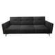 thumbnail image 1 of Sofa Cama Reclinable El Bazar Store Paris Terciopelo Gris Oxford Futón 3 posiciones Brazos movibles Sala, 1 of 8