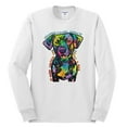 thumbnail image 3 of Dean Russo Unconditional Loyalty Dog Lover Mens Long Sleeve Shirt, White, Medium, 3 of 6