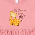 thumbnail image 4 of Inktastic My Mamaw Loves Me Girls Baby Dress, 4 of 5