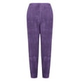 thumbnail image 6 of Ailaofu Womens Fleece Pajama Pants, Winter Warm Fuzzy Lounge Bottoms Long Soft Plush Fluffy Pj Pants, 6 of 6