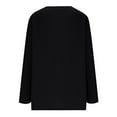 thumbnail image 6 of UQJfacai Womens Oversized Long Sleeve T-Shirts Basic Crewneck Tee Loose Fit Fall Tops Winter Casual Workout Y2K Clothes Outfits, 6 of 7