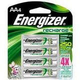 Energizer AA Rechargeable NiMH Batteries - 4 Pack   Free Shipping