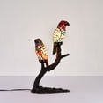thumbnail image 4 of Warehouse of Tiffany Tiffany-style Exotic Birds Accent Lamp, 4 of 5