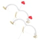 thumbnail image 1 of KAKOWELY 2 juegos de accesorios de disfraz para niños, lindo arco de Cupido con flecha, accesorio de cosplay para el Día de San Valentín, 1 of 5