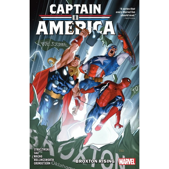 Captain America Captain America by J. Michael Straczynski Vol. 3: Broxton Rising, (Paperback)