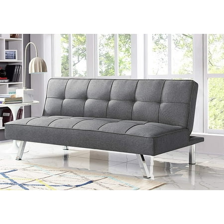 Serta RNE-3S-CC-SET Rane Collection Convertible Sofa, L66.1 x W33.1 x H29.5, Charcoal