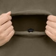thumbnail image 5 of TZZQ Pet Pouch Hoodie Sweatshirt for Women Long Sleeve Cat Pullover Sweatshirt with Pull Pocket Soft Comfy Drop Shoulder Puppy Sherpa Cat Carrier Tunic Hoodie Shirt with Zip Pocket Green M, 5 of 6