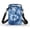 Blue Tie Dye Decoration, variant on Psesaysky Lavender Daisy Crossbody Bag, with Crossbody Shoulder Strap Cell Phone Purse Polyester Adjustable Shoulder Strap Cross Body Purse for Casual Outings Shop