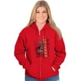 thumbnail image 3 of Chicago Chi Town City By The Lake IL Unisex Fleece Graphic Zip Up Hoodie Brisco Brands 2X, 3 of 5