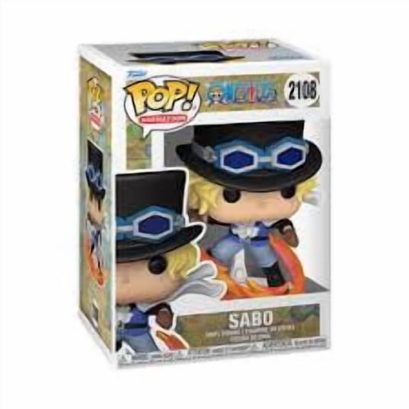 Sabo 2108 One Piece Funko Pop with Protector