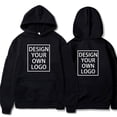 thumbnail image 2 of Sudadera con capucha personalizada para hombre y mujer, jerséis con logotipo personalizado, insignias, Top Unisex, 2 of 3