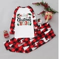thumbnail image 6 of Penkiiy Family Christmas Pajamas Matching Sets 2024 Cute Couples Pjs Long Sleeve Holiday Jammies Xmas Loungewear Sleevewear L Red, 6 of 6