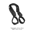 thumbnail image 2 of OULII 2Pcs Adjustable Nylon Ski Harness Portable Snowboard Carrying Strap Black, 2 of 8