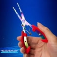 thumbnail image 4 of Alicates Corte Línea Pesca Herramienta Alicates Desacoplamiento Acero Inoxidable (rojo), 4 of 8