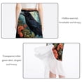 thumbnail image 2 of Crow Stylish Chiffon Beach Skirt for Women - for Your Beach Escapades, 2 of 6