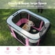 thumbnail image 5 of Corralito para Mascotas Siedihit para Perros y Gatos, Portátil para Exterior e Interior, Rosa, 5 of 6