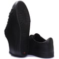 thumbnail image 4 of Kickers Tovni Lacer Youth Lace Up Leather Sporty Shoes In Black Size 4, 4 of 6