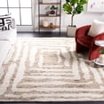 thumbnail image 2 of SAFAVIEH Casablanca Isaiah Geometric Area Rug, Ivory/Light Brown, 8' x 10', 2 of 9