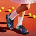 thumbnail image 6 of Chririnla Kids Galaxy Planet Sneakers Boys Girls Rainbow Sky Running Shoes Size 1.5 Little Kids Slip on Sneakers Lightweight Athletic Sport School Shoes, 6 of 7