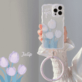 thumbnail image 2 of Suitable for iPhone 11 Pro Max mobile case liquid silicone strap, removable wrist strap shock proof soft cover, 2 of 5