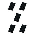 thumbnail image 3 of Wweixi Extension Strap Bra Extender Breathable 3 Rows 3 Hook Women Accessories Adjustable Lengthened Band Lingerie Intimates black 5Set, 3 of 6