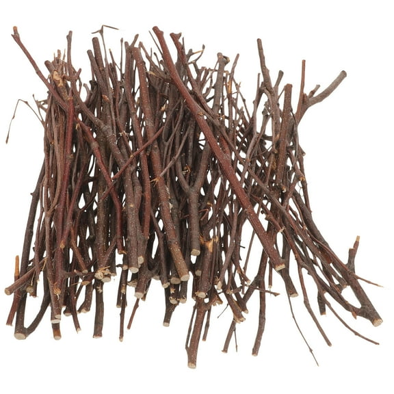 GAXIRE Brown Wooden Craft Sticks for Projects and Home Decor, Natural Branch Appearance, Ideal for Arts and Crafts
