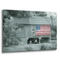 thumbnail image 2 of Epic Art 'Patriotic Farm I' by Lori Deiter Acrylic Glass Wall Art, 36"x24", 2 of 8