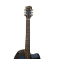thumbnail image 4 of 41-Inch Full-Size Acoustic Guitar - Smooth Play, Low Action, Stylish Design - Perfect for Beginners, Adults, and Students with Package (Blue-FP), 4 of 10