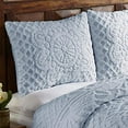 thumbnail image 2 of Better Trends BSTRKIBL King Trevor Bedspread Set - Blue, 2 of 6