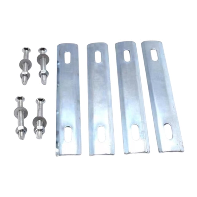Junta de fijación de cesta de sillín trasero, piezas de fijación de cesta de bicicleta, kit de de soporte de bicicleta para portaequipajes trasero,