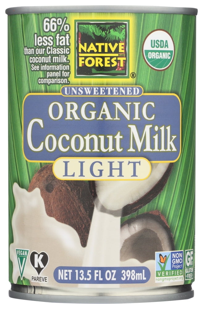 Native Forest Organic Light Milk - Coconut , 13.5 Fz