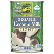 Native Forest Organic Light Milk - Coconut , 13.5 FZ