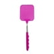 thumbnail image 2 of 2X Flyswatter Mosca Mosca Mosquito Insectos Matamoscas Telescópica Hasta 73 cm Rosa, 2 of 4