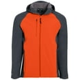 thumbnail image 3 of Holloway Sportswear L Raider Softshell Jacket Carbon Print/Orange 229157, 3 of 4