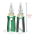 thumbnail image 3 of Mechanic Set, 8 in 1 Multi Function Wire Stripping Pliers 8 in 1 Super Easy Multifunction Wire Stripping Pliers Wire Stripping Tool Electrical Pliers for Stripping Cutting Crimping, Trim Tool, 3 of 9