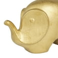 thumbnail image 4 of 7", 6"H Gold Ceramic Elephant Sculpture, by CosmoLiving by Cosmopolitan (2 Count), 4 of 8