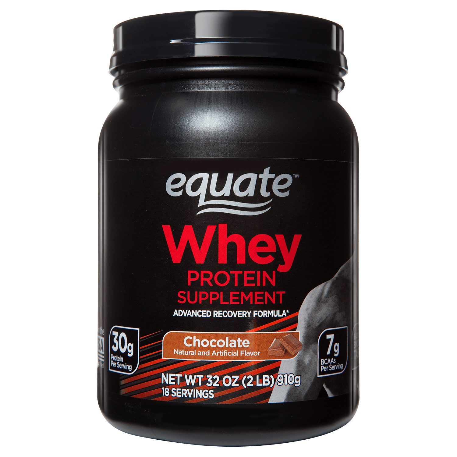 (2 pack) Equate Whey Protein Supplement Chocolate 32oz