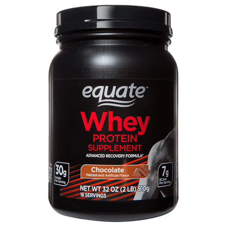 Equate Whey Protein Supplement Chocolate 32oz