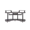 thumbnail image 2 of Acme Furniture Eleazar Music Recording Studio Desk, Black Oak, 2 of 6