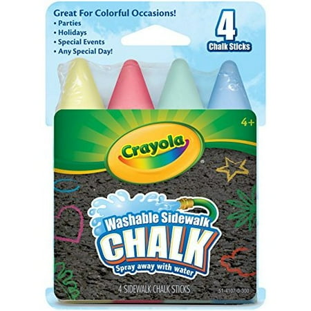 Crayola Sidewalk Chalk Pack - Walmart.com